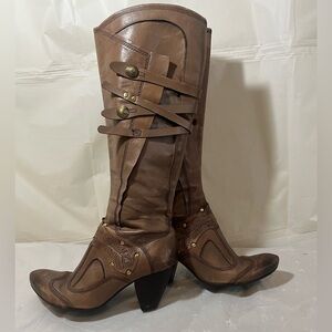 Bocage tall Leather boots